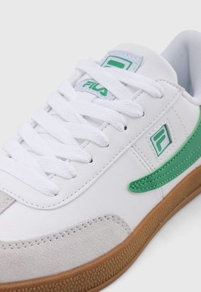 Tenis Lifestyle Blanco-Verde-Marrón FILA Burter