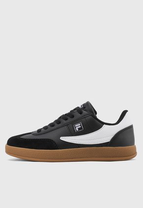 Tenis Lifestyle Negro-Blanco-Café FILA Burter