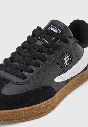 Tenis Lifestyle Negro-Blanco-Café FILA Burter