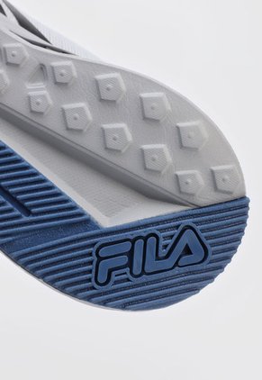 Tenis Running Gris-Negro-Azul Fila