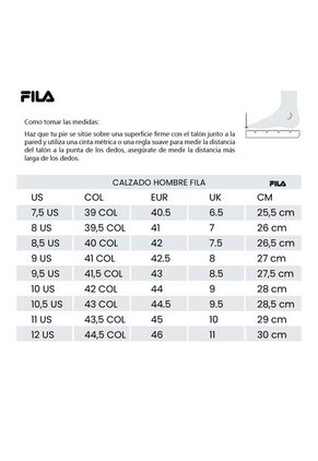 Tenis Fila Crisram Running-Blanco/Gris