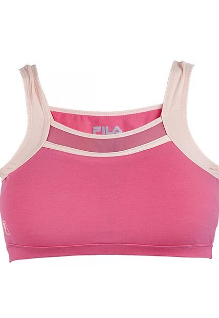 Top Fila Rosado