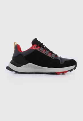 Tenis Lifestyle Negro-Rojo-Gris Fila Dag Trainer