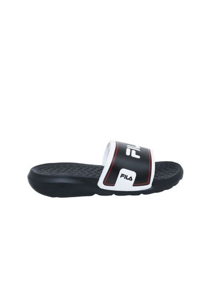Chancletas Fila Ws Rifer Mujer-Negro/Blanco