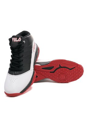 Bota Lifestyle Blanco-Negro-Rojo Fila Rory-WT