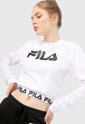 Sudadera Blanco-Negro Fila