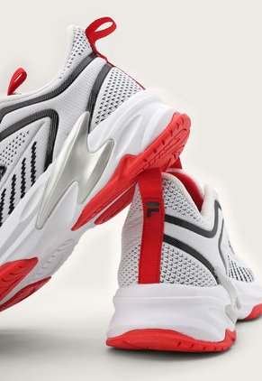Tenis Training Blanco-Rojo-Azul Fila Walden Sky