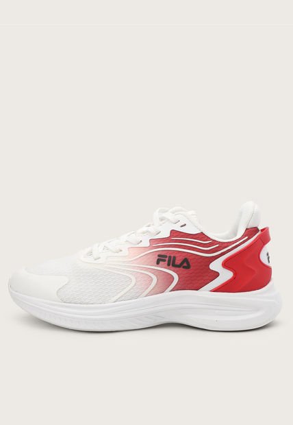 Tenis Running Blanco-Rojo FILA Diffenno