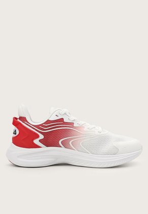 Tenis Running Blanco-Rojo FILA Diffenno