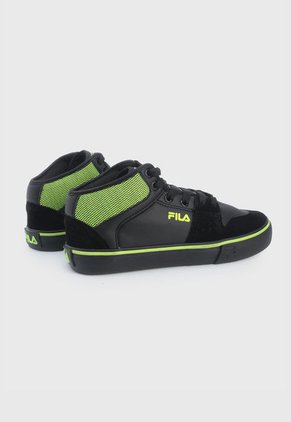 Bota Lifestyle Negro-Verde Neón Fila