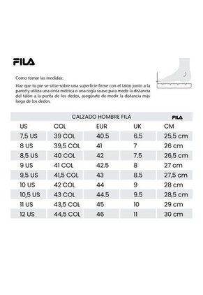 Tenis Fila Lildol Running-Blanco