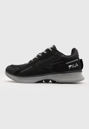 Tenis Running Negro-Gris Fila Fly