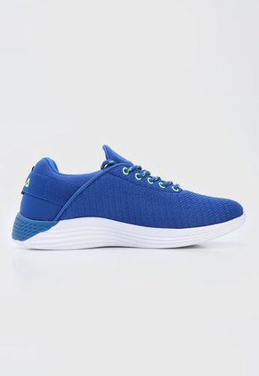 Tenis Lifestyle Azul-Blanco-Verde Neón Fila Nuran