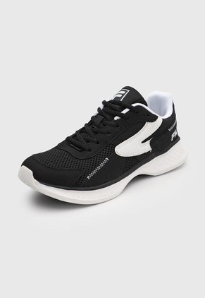 Tenis Running Negro-Blanco Fila Fly