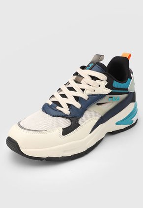 Tenis Lifestyle Marfil-Azul-Negro Fila Trigar