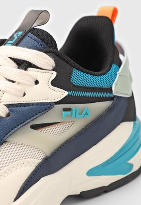 Tenis Lifestyle Marfil-Azul-Negro Fila Trigar