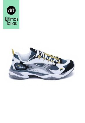 Tenis Lifestyle Blanco-Azul-Amarillo Fila Boveasorus 99