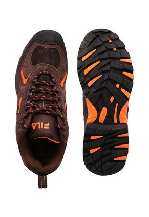 Outdoor Café-Negro-Naranja Fila Rugby