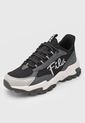Tenis Lifestyle Negro-Gris-Blanco Fila VTR Classic de Fila