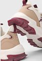 Tenis Lifestyle Beige-Nude-Vinotinto Fila VTR Classic de Fila