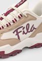 Tenis Lifestyle Beige-Nude-Vinotinto Fila VTR Classic de Fila