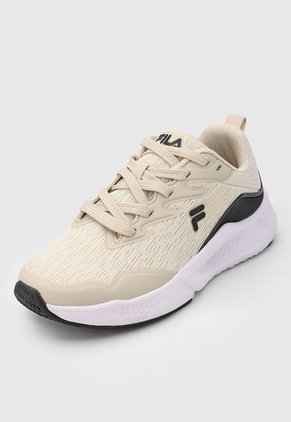 Tenis Training Beige-Negro-Blanco Fila Marilon