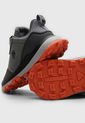Tenis de Senderismo Gris-Negro-Naranja FILA Alemol Runner de Fila