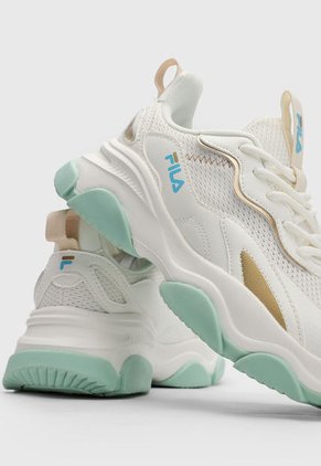 Tenis Deportivos Lifestyle FILA Moure Blanco-Verde