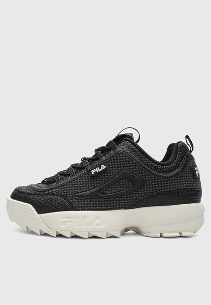 Tenis FILA Disruptor 2 Woven Negro