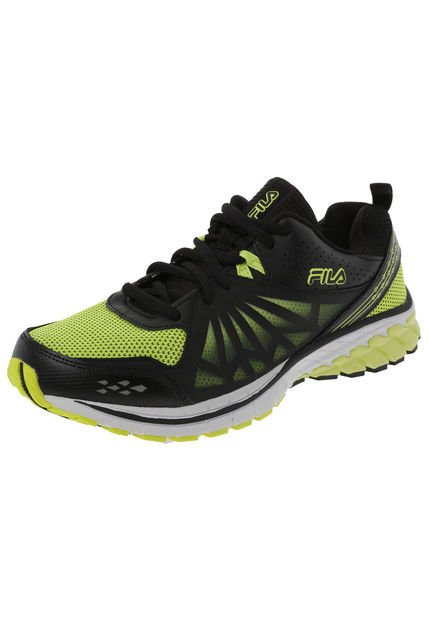Running Negro-Amarillo Neón Fila Steelstrike Energized