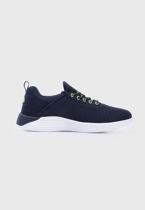 Tenis Running Azul-Blanco-Verde Neon Fila