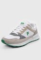 Tenis Lifestyle Blanco-Gris-Verde FILA Trihur de Fila