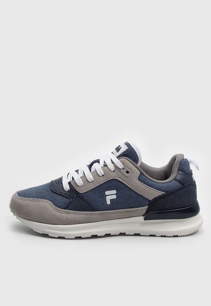 Tenis Lifestyle Azul Navy-Gris-Marfil Fila Trihur