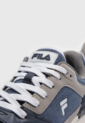 Tenis Lifestyle Azul Navy-Gris-Marfil Fila Trihur