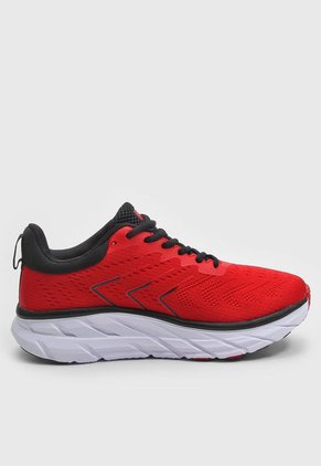 Tenis Running Rojo-Negro-Blanco Fila Runpored