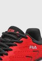 Tenis Running Rojo-Negro-Blanco Fila Runpored de Fila