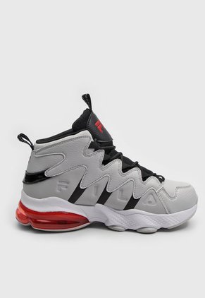 Tenis Lifestyle Gris-Negro-Rojo FILA Airtemer