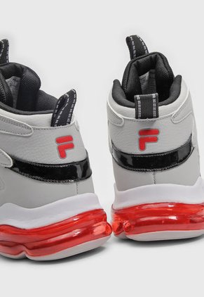 Tenis Lifestyle Gris-Negro-Rojo FILA Airtemer