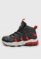 Tenis Lifestyle Negro-Rojo-Marfil Fila Airtemer de Fila