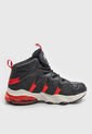 Tenis Lifestyle Negro-Rojo-Marfil Fila Airtemer de Fila