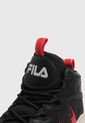 Tenis Lifestyle Negro-Rojo-Marfil Fila Airtemer de Fila