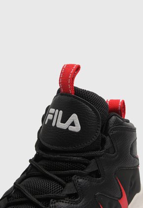 Tenis Lifestyle Negro-Rojo-Marfil Fila Airtemer
