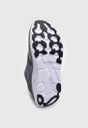 Tenis Running Gris-Blanco-Rojo FILA Runmer