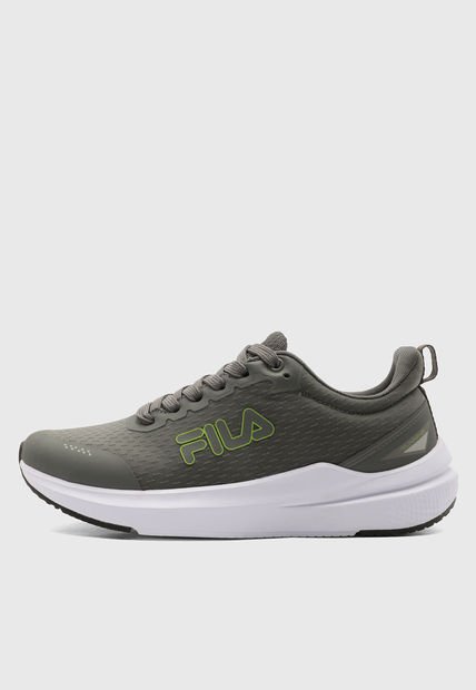 Tenis Running Verde Oscuro-Blanco FILA Giancarlo
