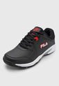 Tenis para Tennis Negro-Rojo-Blanco Fila Courtdan de Fila