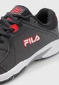 Tenis para Tennis Negro-Rojo-Blanco Fila Courtdan de Fila