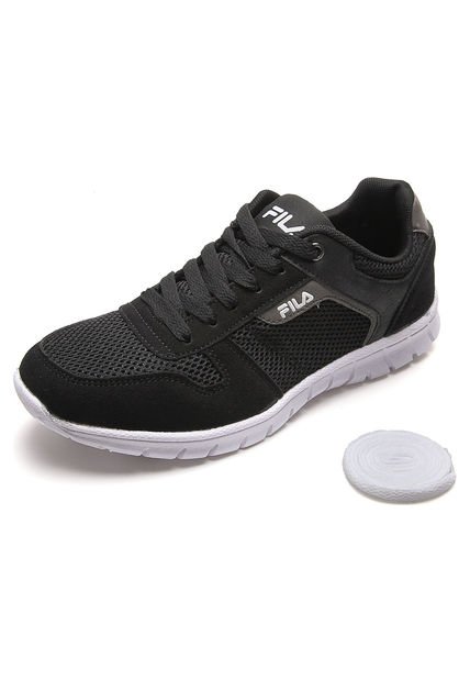 Tenis Negro-Blanco Fila
