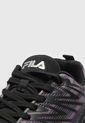 Tenis Running Negro-Gris-Blanco FILA Runmer de Fila