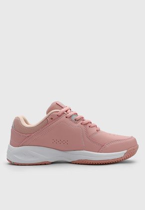 Tenis para Tennis Rosa-Blanco-Gris Fila Courtdan