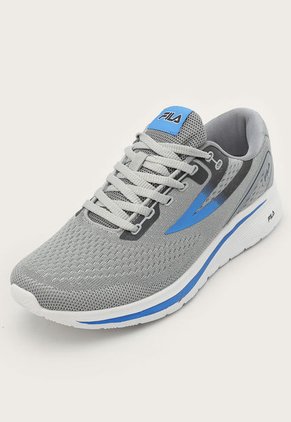 Tenis Running Gris-Blanco FILA Konya